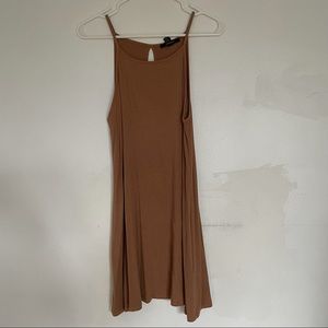 Forever 21 Camel Coloured Dress